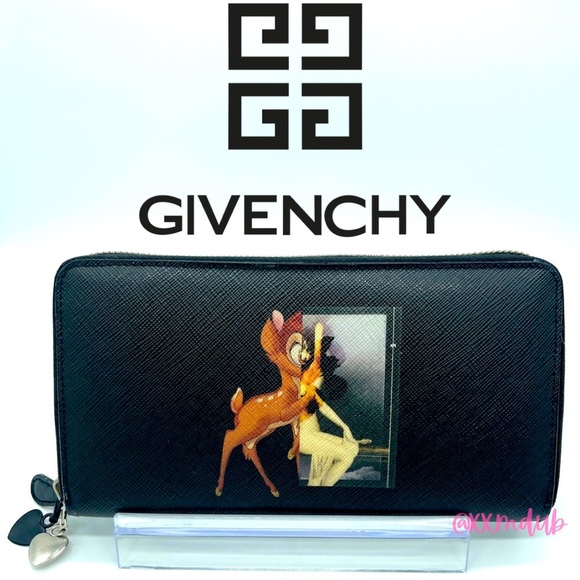 ‼️ Givenchy x BAMBI Disney LIMITED EDITION Collectible Long Zip Around Wallet - Picture 1 of 16
